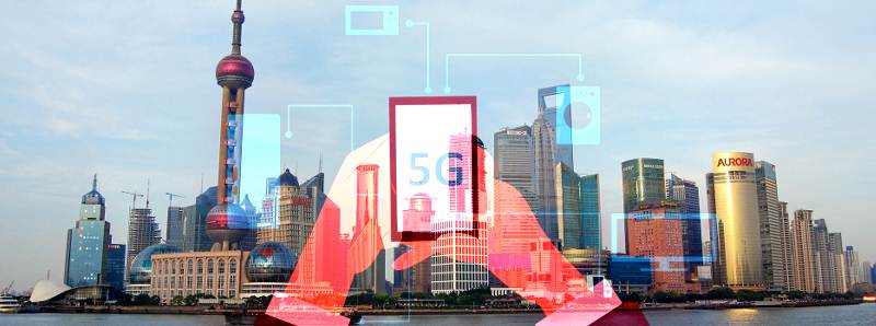 Le città tecnologiche cinesi alimentate dal 5G