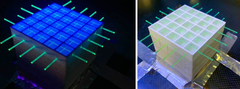 Rilevatori di particelle elementari stampati in 3D