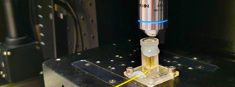 Micro-ottiche 3D sulle punte delle fibre ottiche