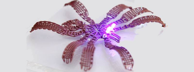Gel metallico altamente conduttivo per la stampa 3D
