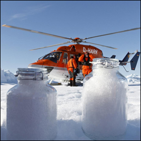Microplastica nelle Alpi e nell'Artico
