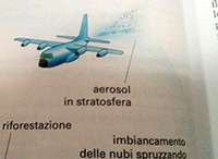 Scie chimiche in un libro di scuola