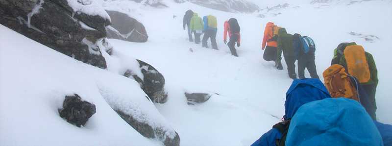 Nevicate con particelle di plastica sulle Alpi