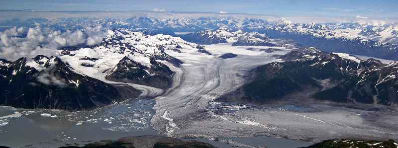 Scioglimento dei ghiacciai in Alaska