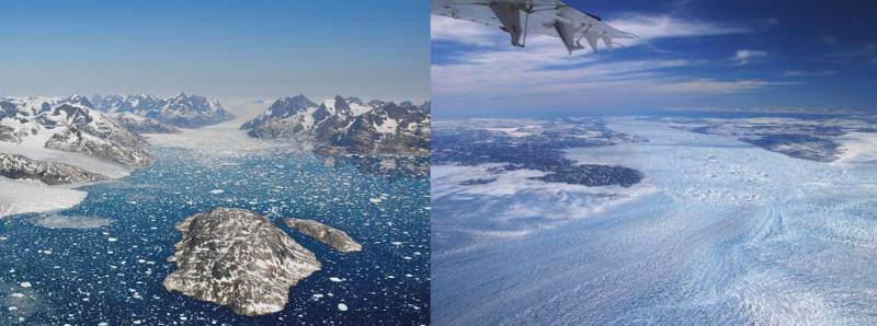 In Groenlandia aumenta lo scioglimento del ghiaccio