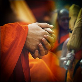 L'alimentazione dei monaci del Tibet