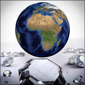 Gli scienziati sostengono che potrebbero esserci più di un quadrilione di tonnellate di diamanti nascosti a più di 100 miglia sotto la superficie della Terra