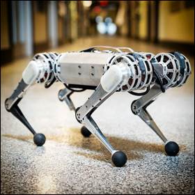 Il nuovo mini robot ghepardo è elastico e leggero. Può esibirsi, con estrema scioltezza, in una gamma molto ampia di movimenti