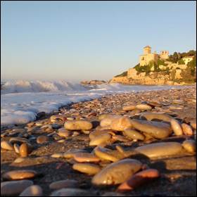 Mare di Terragona pieno di microfibre di plastica